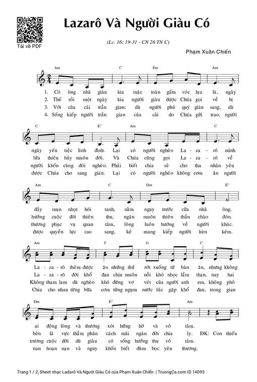 Ladarô Và Người Giàu Có