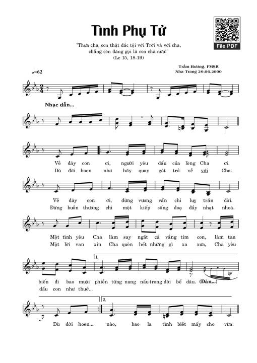 Tình Phụ Tử - Trầm Hương