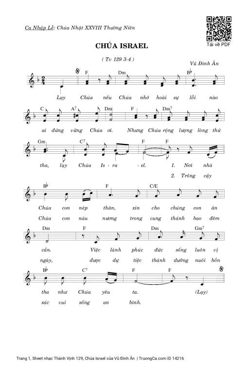 Thánh Vịnh 129, Chúa Israel