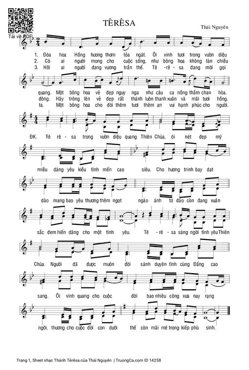 Thánh Têrêsa - Thái Nguyên