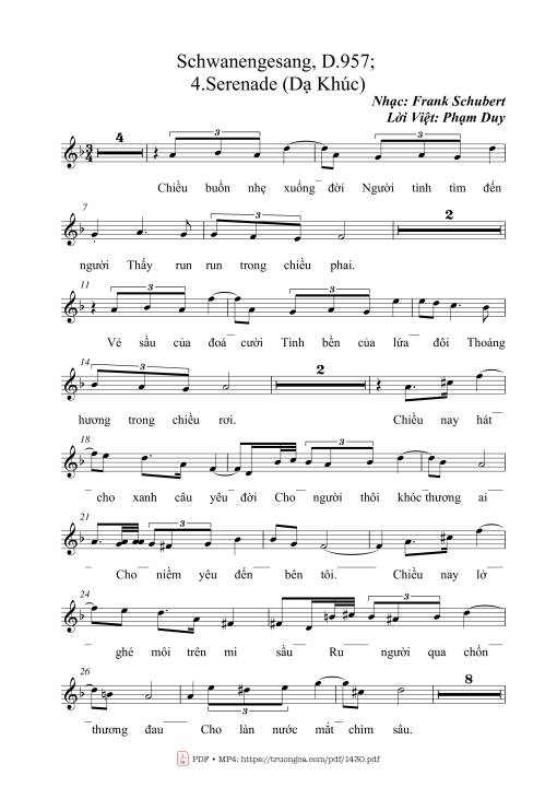 Dạ khúc (Serenade)