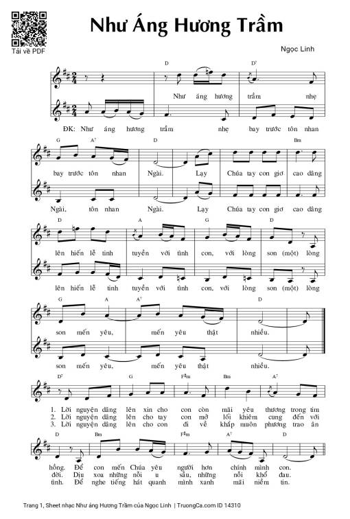 Như áng Hương Trầm