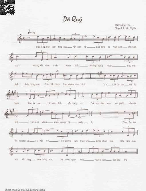 Dã quỳ - Lê Hữu Nghĩa