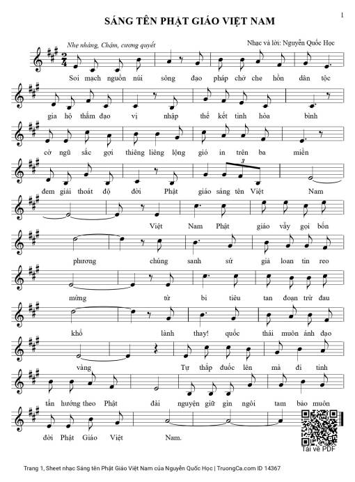 Sáng tên Phật Giáo Việt Nam