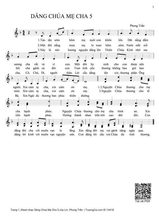 Dâng Chúa Mẹ Cha 5