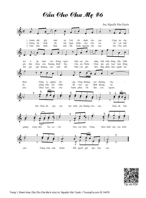 Cầu Cho Cha Mẹ 6