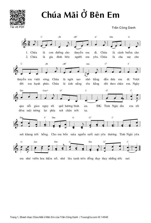 Chúa Mãi ở Bên Em