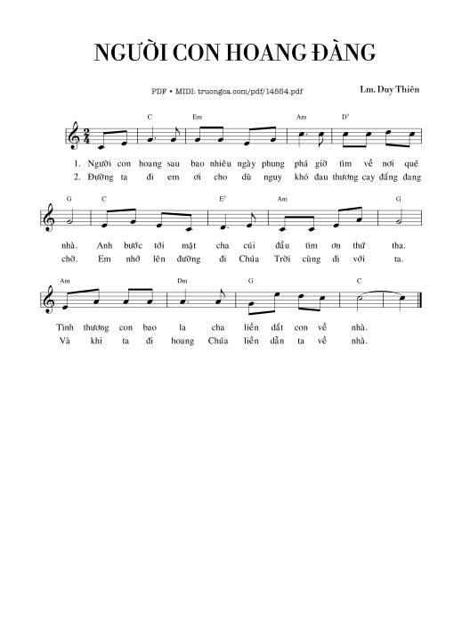 Người Con Hoang Đàng