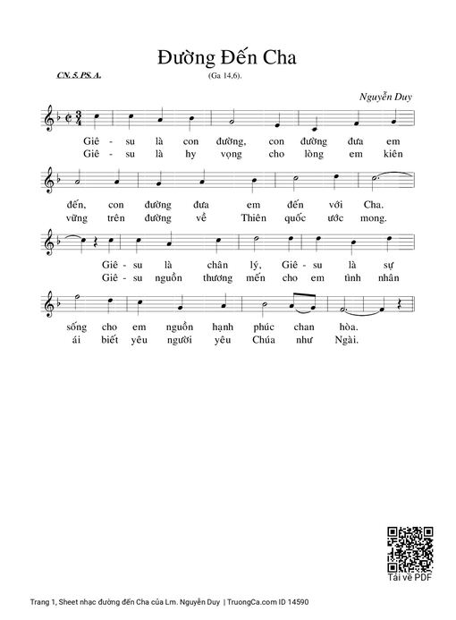 đường đến Cha