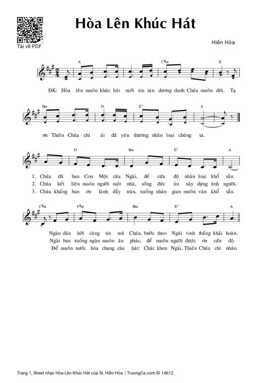 Hòa Lên Khúc Hát