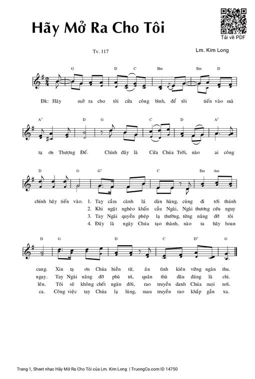 Hãy Mở Ra Cho Tôi