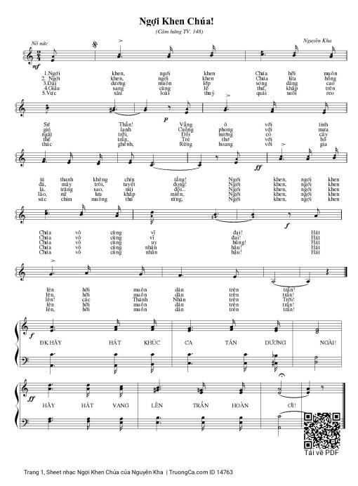 Ngợi Khen Chúa - Nguyên Kha