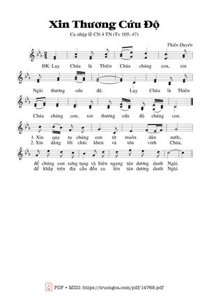 Xin Thương Cứu độ (TV. 105)