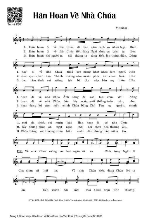 Hân Hoan Về Nhà Chúa