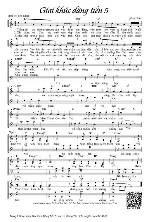 Giai Khúc Dâng Tiến 5