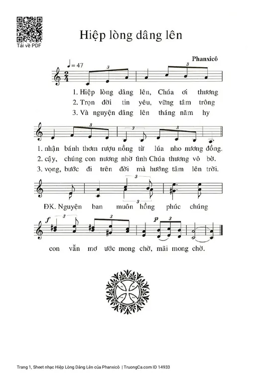 Hiệp Lòng Dâng Lên