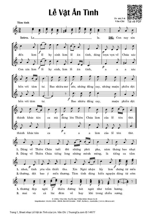 Lễ Vật ân Tình