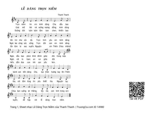 Lễ Dâng Trọn Niềm