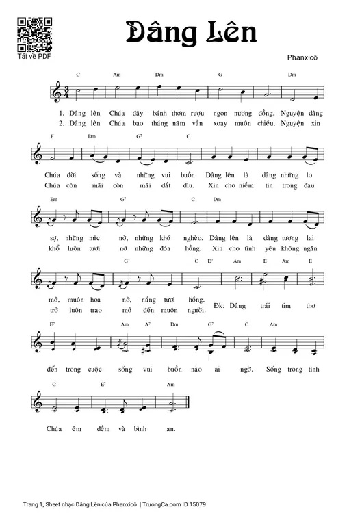 Dâng Lên - Phanxicô