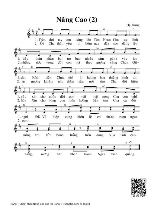 Nâng Cao - Hạ Đăng