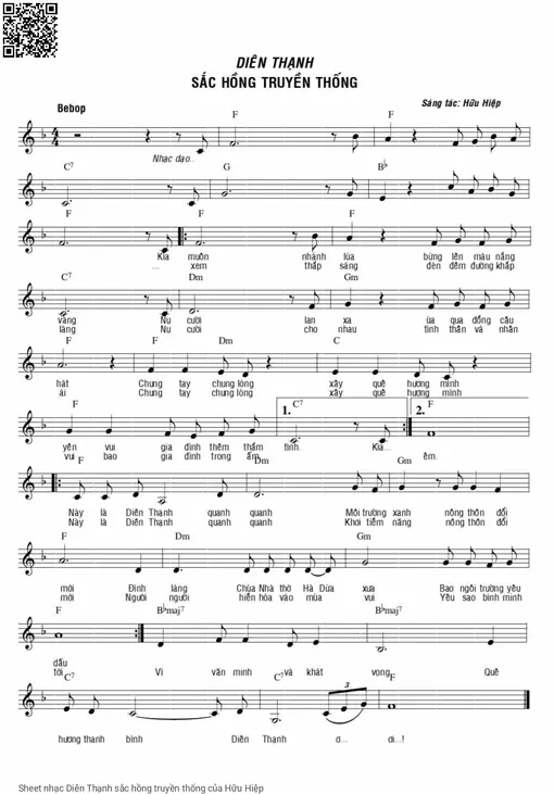 Diên Thạnh sắc hồng truyền thống