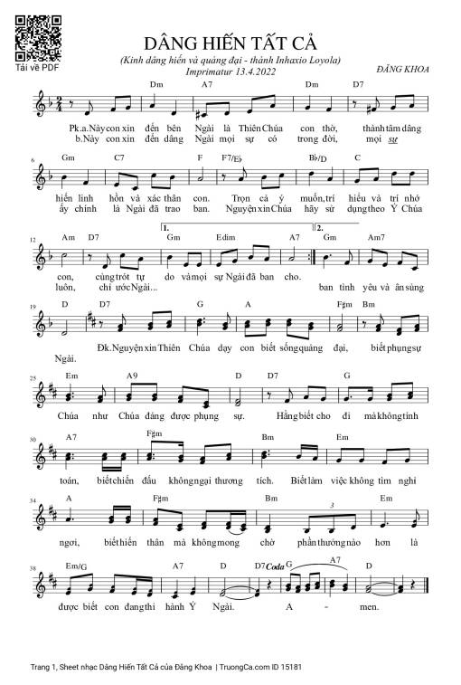 Dâng Hiến Tất Cả