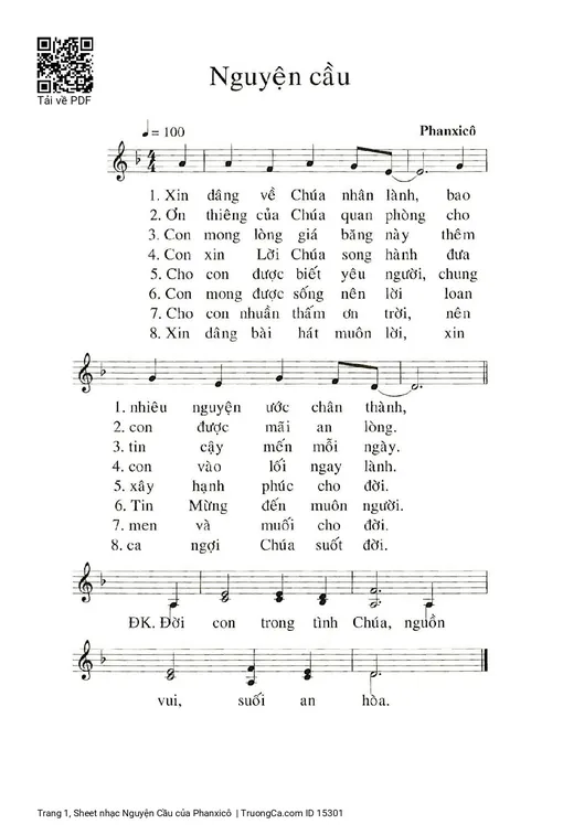 Nguyện Cầu - Phanxicô