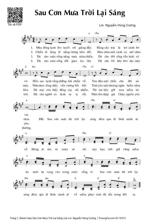 Sau Cơn Mưa Trời Lại Sáng