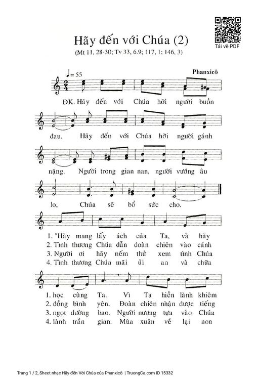 Hãy đến Với Chúa