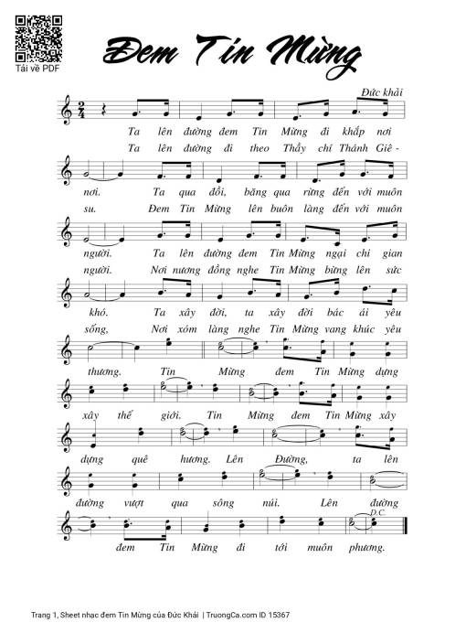 đem Tin Mừng - Đức Khải