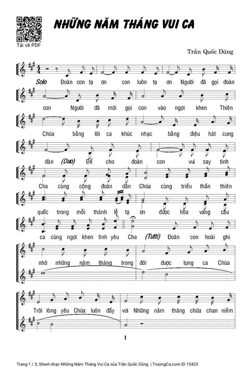 Những Năm Tháng Vui Ca