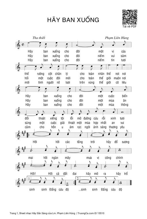 Hãy Sẵn Sàng - Lm. Phạm Liên Hùng