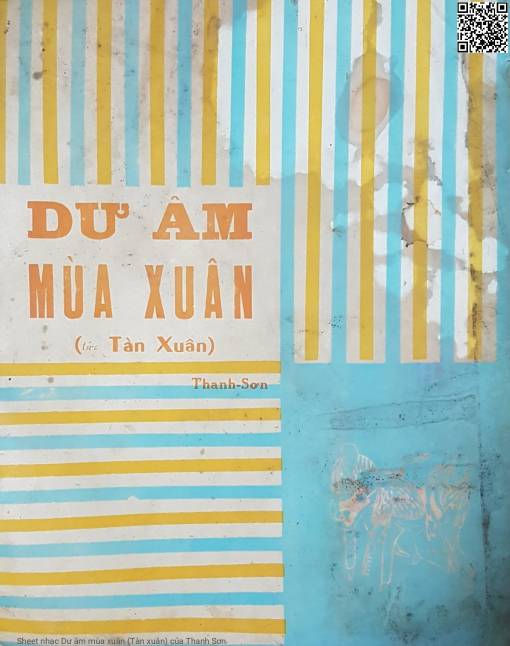 Sheet nhạc PDF bài Dư âm mùa xuân (Tàn xuân)