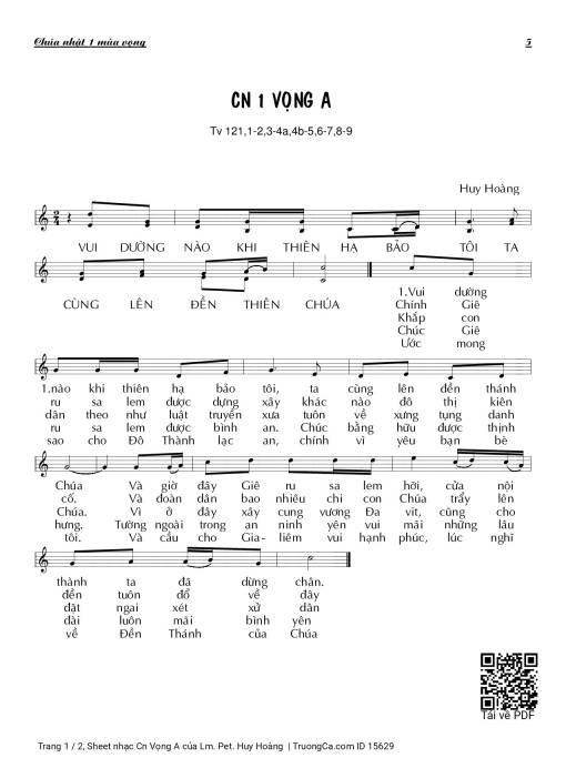 Cn Vọng A - Lm. Pet. Huy Hoàng