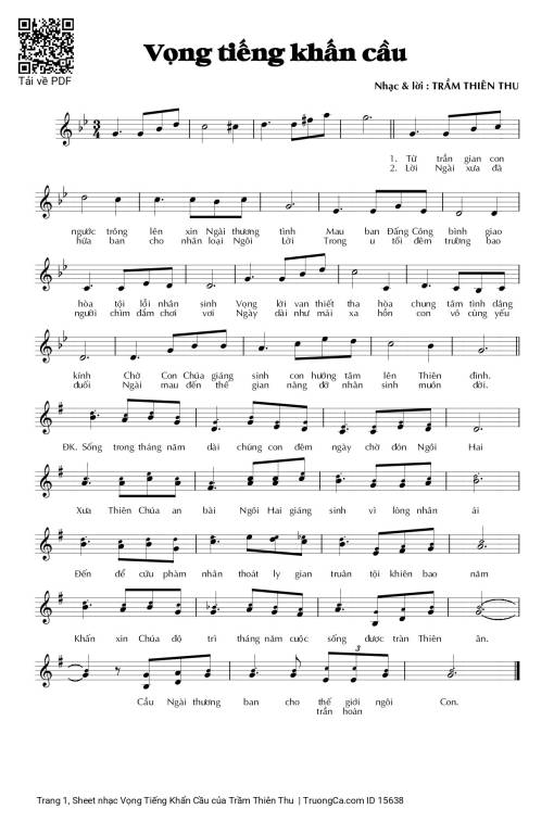 Vọng Tiếng Khẩn Cầu