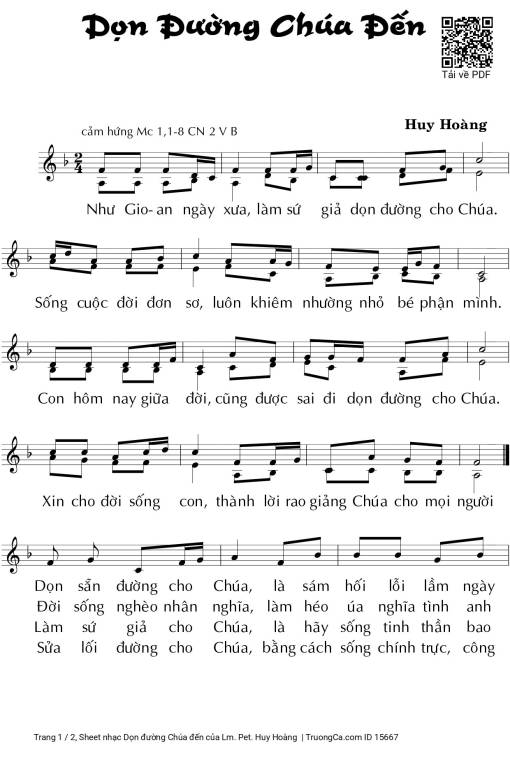Dọn đường Chúa đến