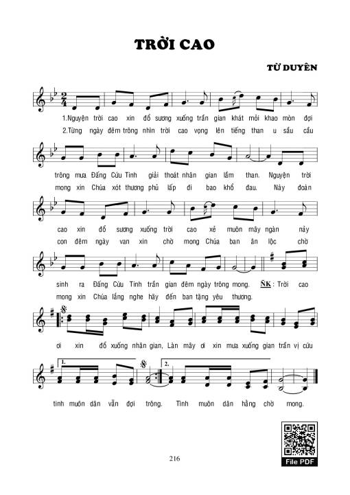 Trời Cao - Lm. Từ Duyên