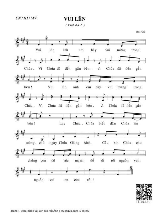 Vui Lên - Hải Ánh