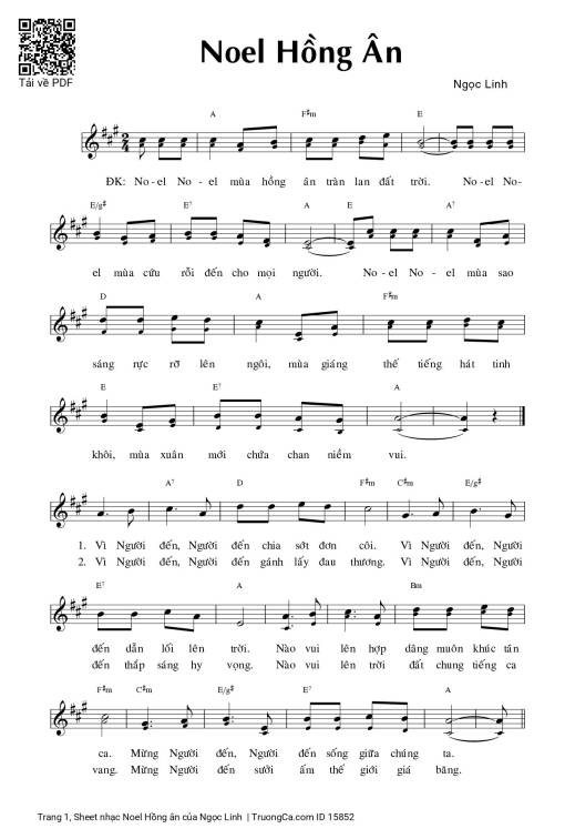 Noel Hồng ân - Ngọc Linh