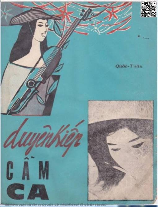 Sheet nhạc PDF bài Duyên kiếp cầm ca