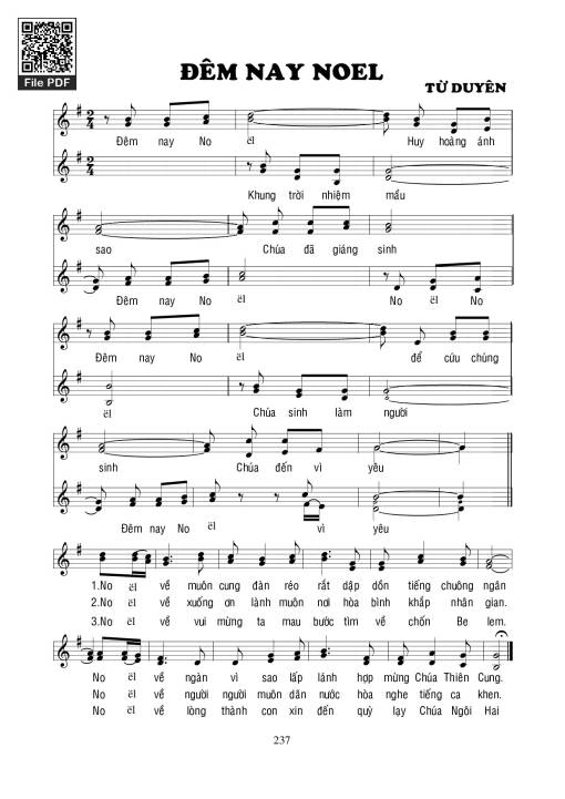 đêm Nay Noel - Lm. Từ Duyên