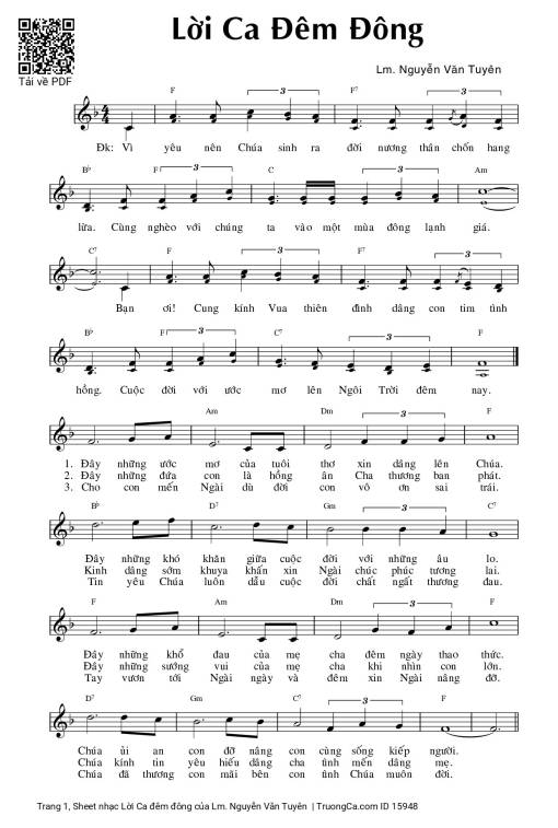 Lời Ca đêm đông