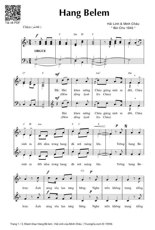 Hang Bê-lem - Hải Linh