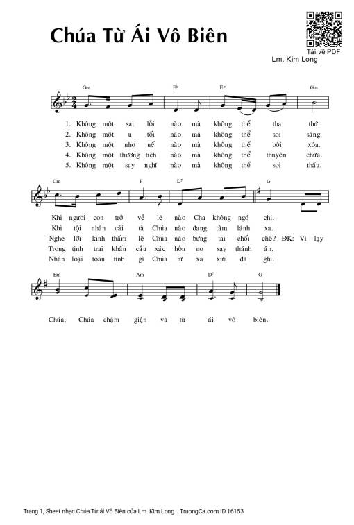 Chúa Từ ái Vô Biên