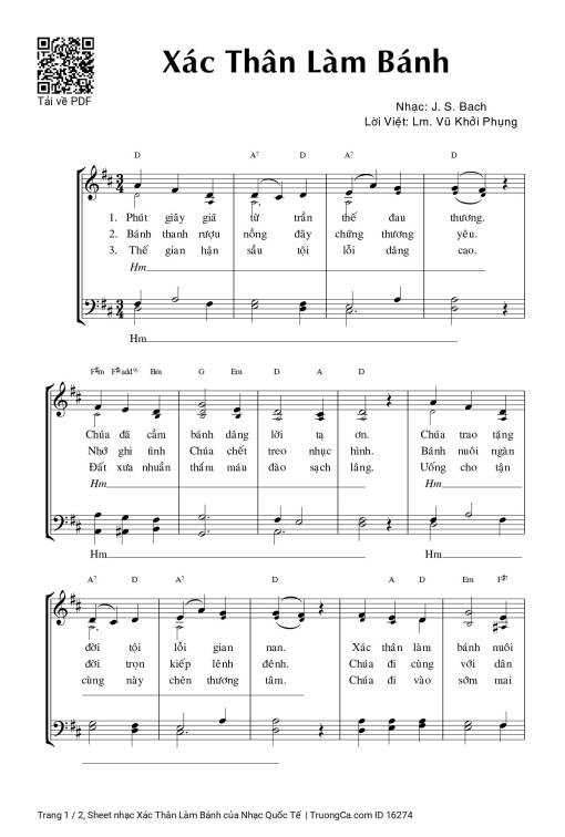 Xác Thân Làm Bánh