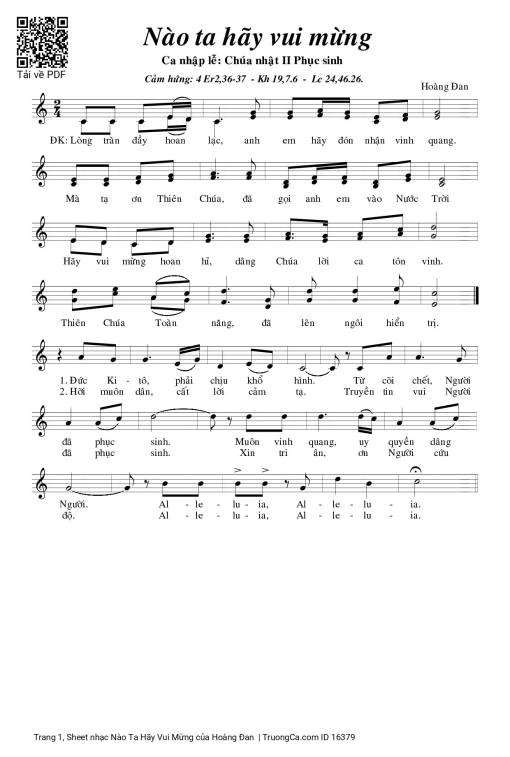 Nào Ta Hãy Vui Mừng