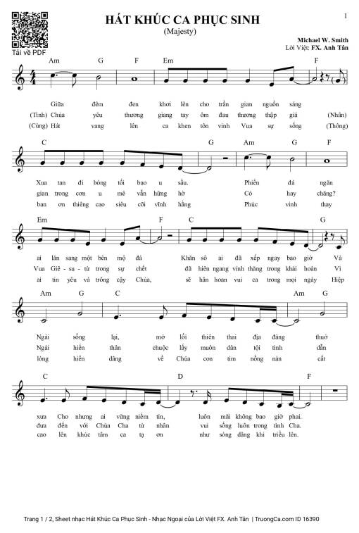 Hát Khúc Ca Phục Sinh - Nhạc Ngoại