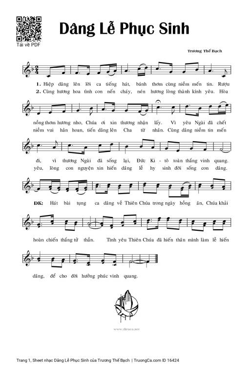 Dâng Lễ Phục Sinh