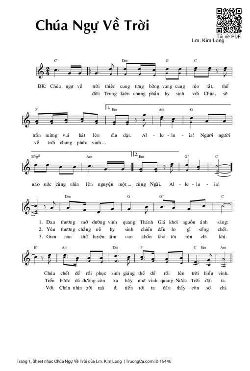 Chúa Ngự Về Trời