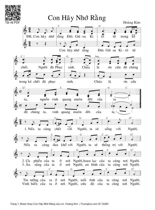 Con Hãy Nhớ Rằng